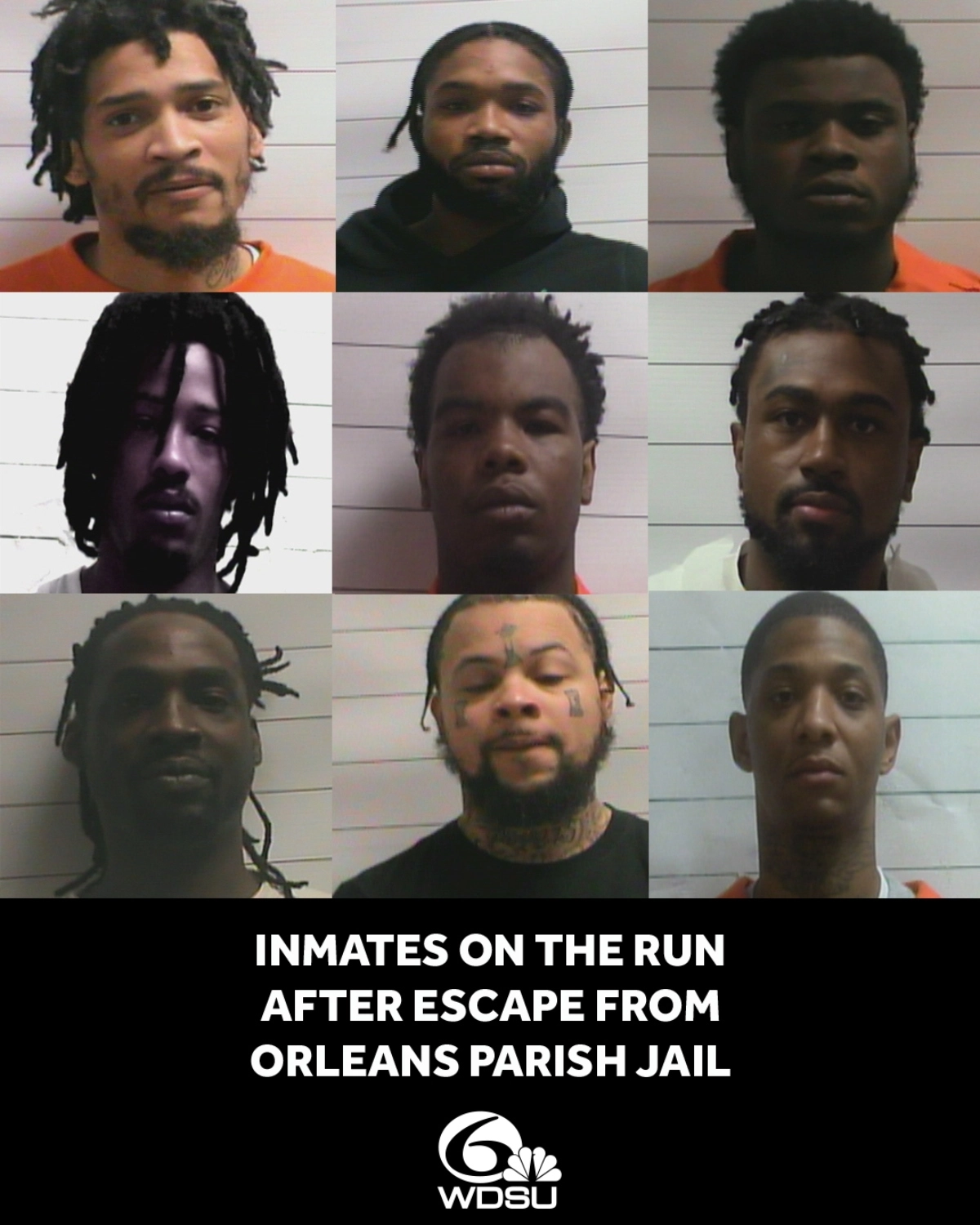 prisoners escape New Orleans, prisoner escape, New Orleans, QuéOnnda