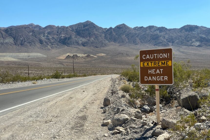 Las Vegas, calor, temperatura