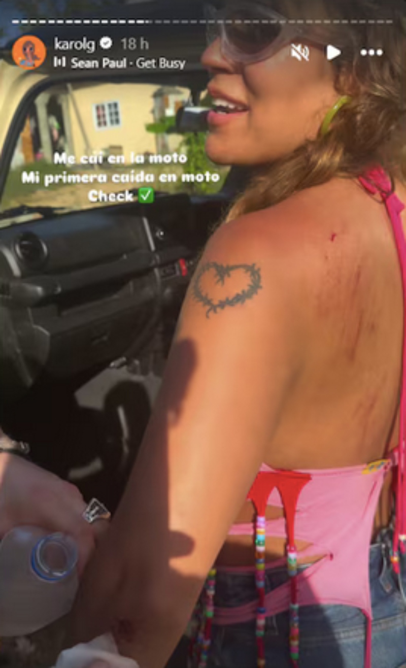 accidente, moto, música