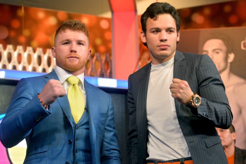 Chávez Jr. Canelo Álvarez