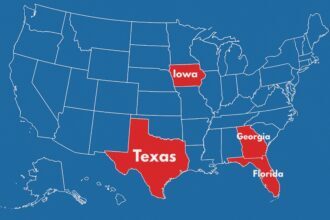 leyes contra los inmigrantes, Texas, Georgia, Florida, Iowa, estados contra inmigrantes