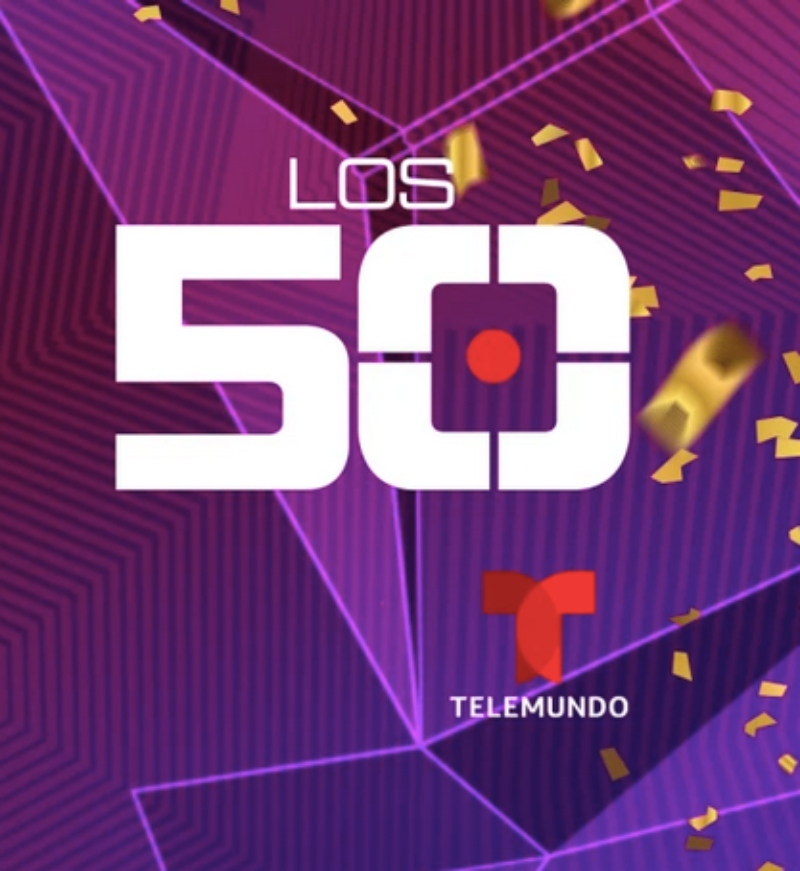 Los 50, Telemundo, entretenimiento