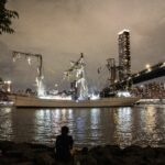 buque mexicano puente Brooklyn, buque Cuauhtémoc, puente Brooklyn, New York, QuéOnnda