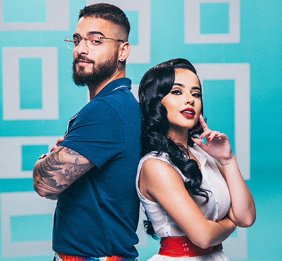 Maluma, Becky G, singers, Music, QuéOnnda