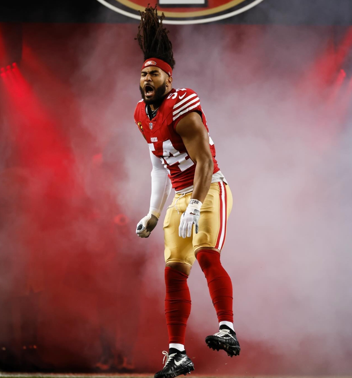 jugadores latinos en la NFL, Fred Warner, 49ers, San Francisco, futbol americano