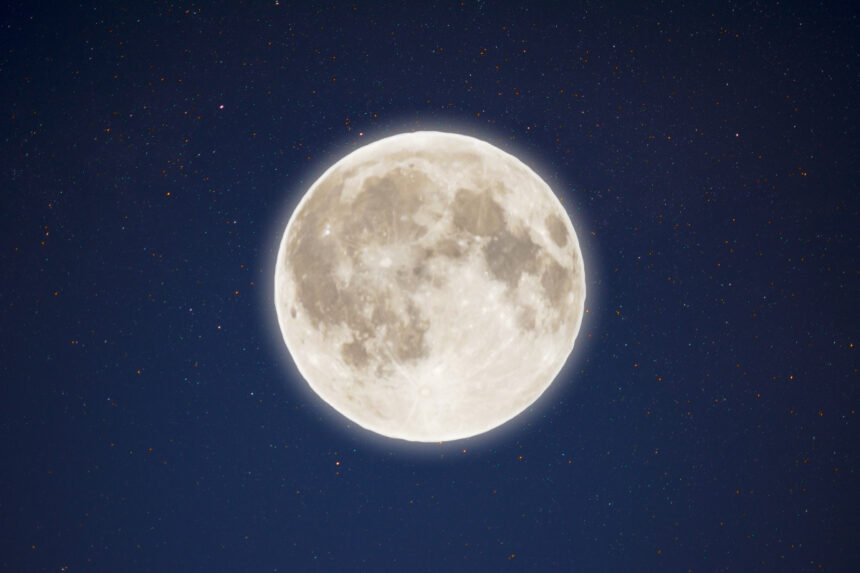luna llena, cielo, tierra, astrología