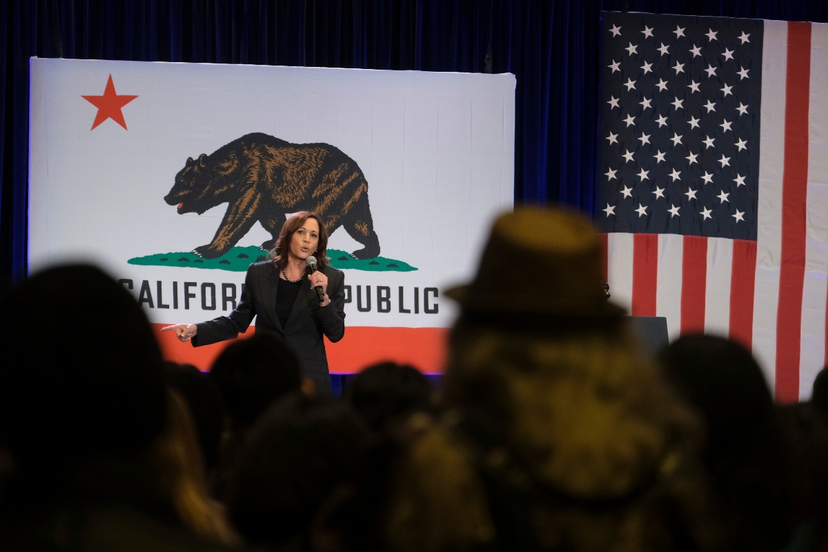 Kamala Harris, California, campaign, democrats, QuéOnnda