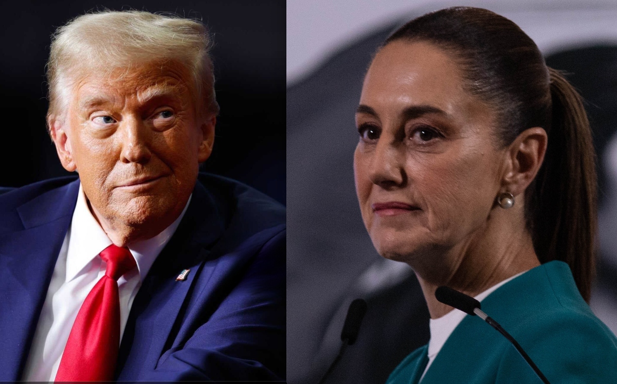Claudia Sheinbaum, Donald Trump, Sheinbaum Trump, Mexico USA, QuéOnnda