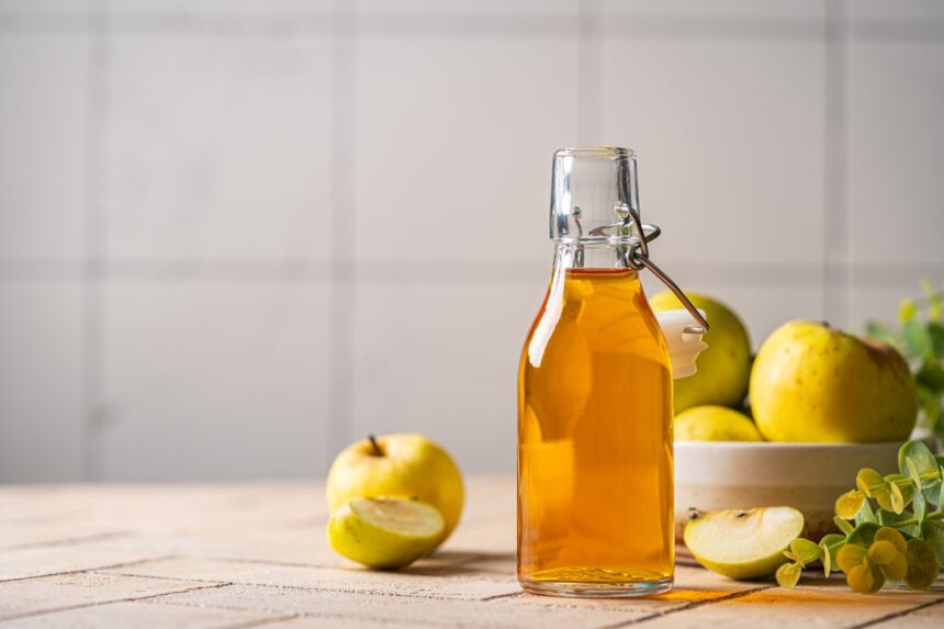 vinagre, manzana, salud, belleza