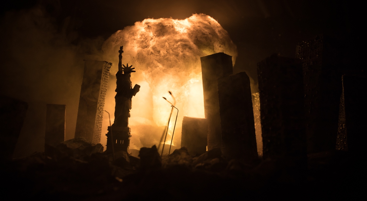 fin del mundo, Apocalipsis, destrucción, estatua de la libertad, QuéOnnda