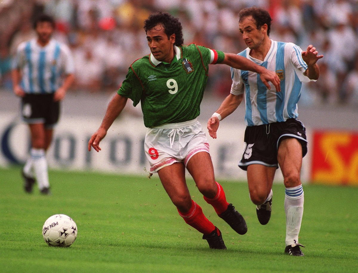 Hugo Sanchez, Mexico Vs Argentina, World Cup, Soccer, QuéOnnda