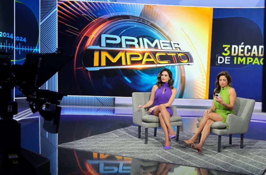 Primer Impacto, Pamela Silva, Michelle Galván, presentadoras, QuéOnnda