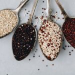 quinoa, grains, food