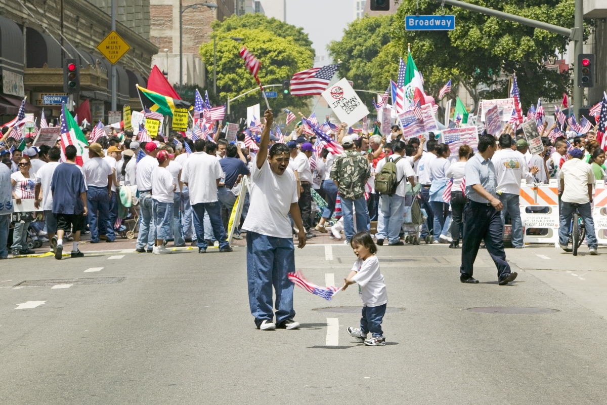protesta, inmigrantes, activismo