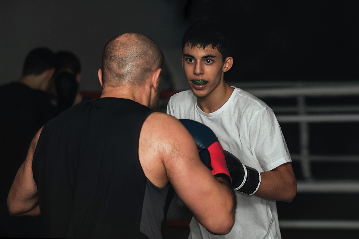 hispanic youth boxing