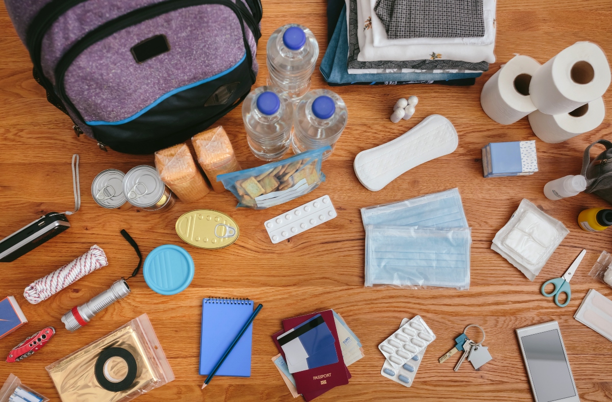 kit de emergencia, seguridad