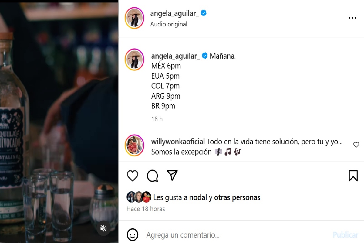 Ángela Aguilar y Nodal