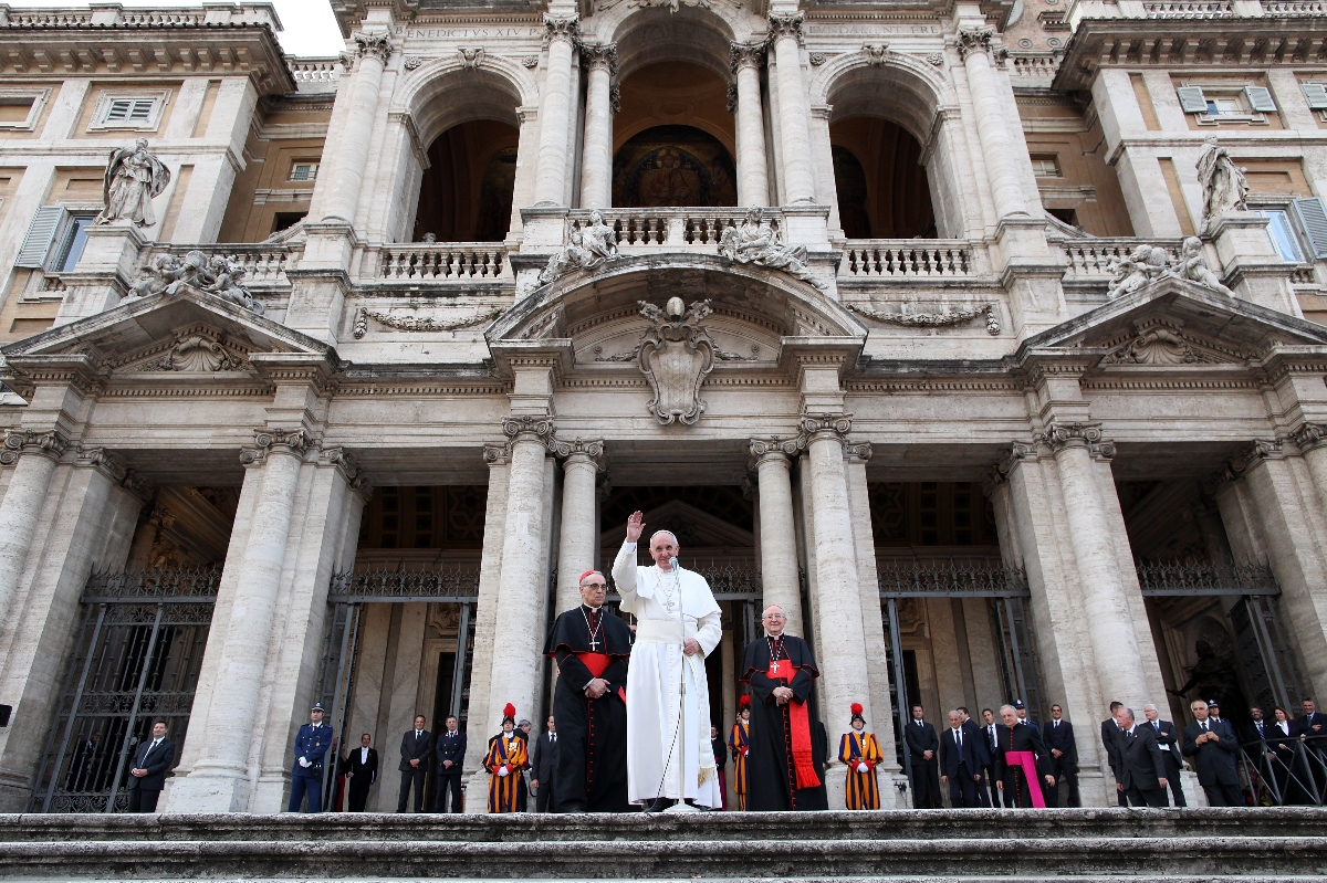 Pope Francis will, Pope Francis, Papal Basilica of Santa Maria Maggiore, QuéOnnda