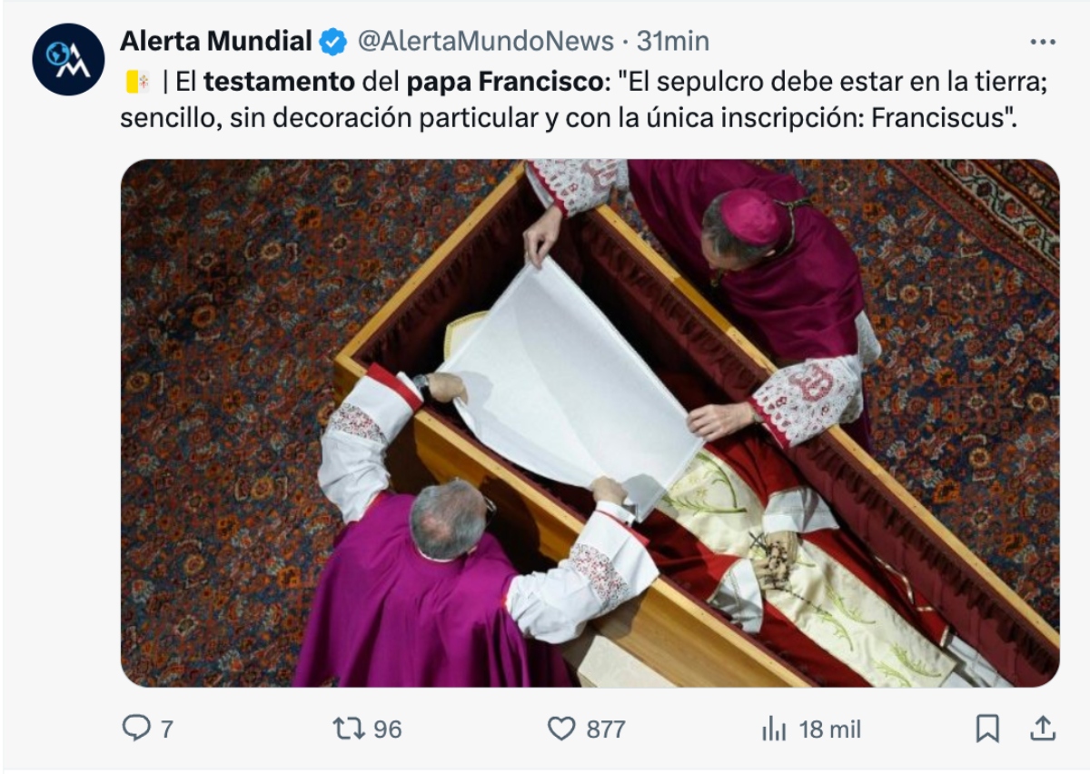 funeral pope francis, pope francis, funeral, Sede Vacante, QuéOnnda