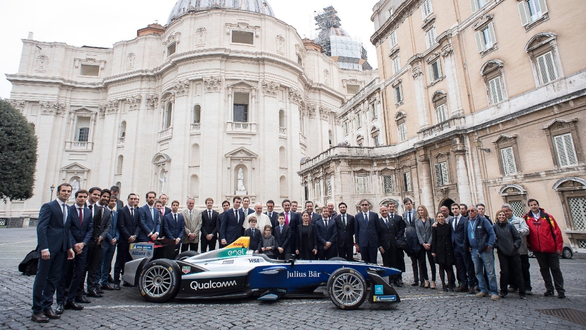Pope motoring