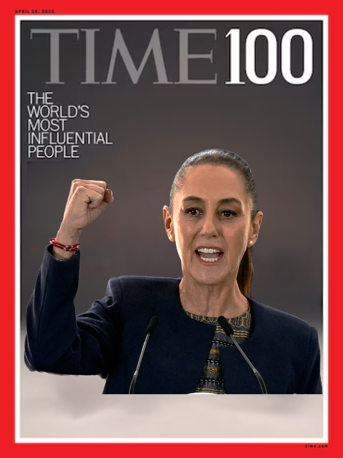 Jorge Ramos Claudia Sheinbaum, Jorge Ramos, Claudia Sheinbaum, Revista Time, QuéOnnda