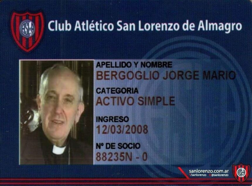 San Lorenzo Papa Francisco, Papa Francisco, San Lorenzo, Papa Francisco futbol, QuéOnnda