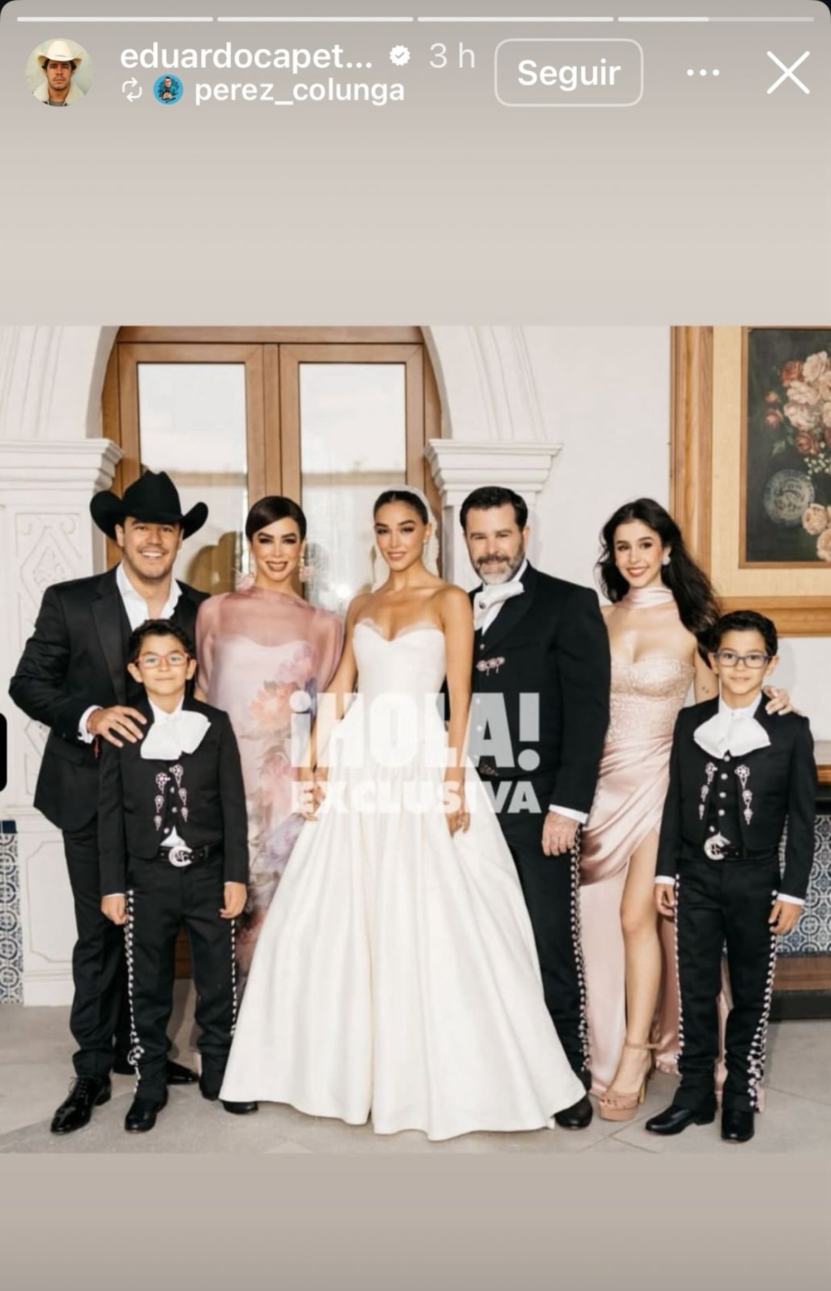 Biby Gaytán, Eduardo Capetillo, famosos