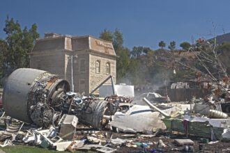 accidente avión San Diego