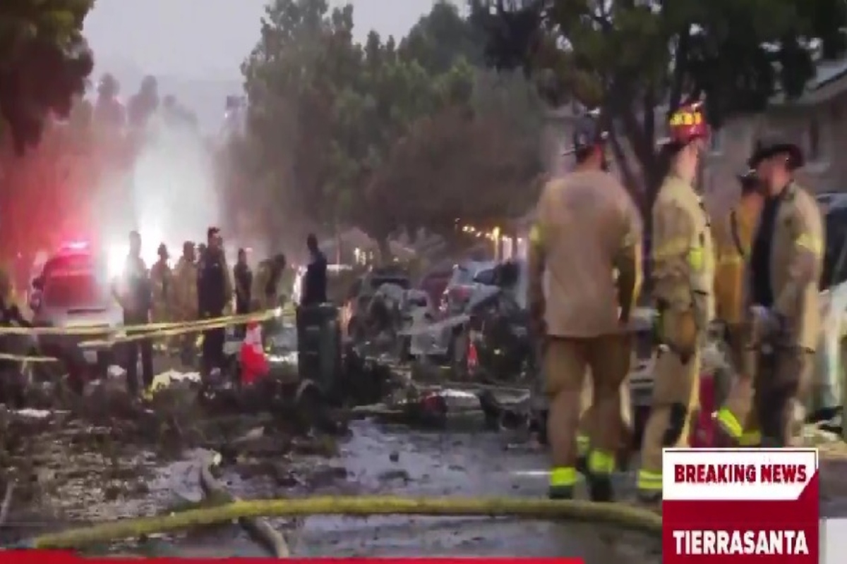 accidente avión San Diego
