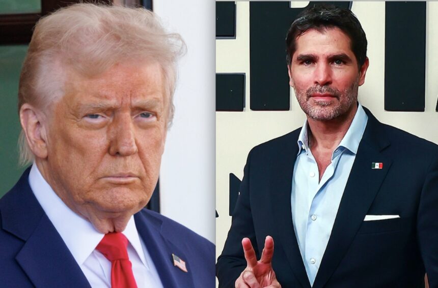 Trump, Eduardo Verástegui, famosos