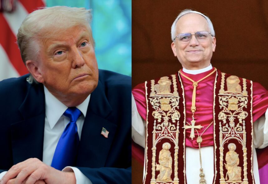 Trump, Papa León XIV, iglesia, Trump message new pope, Leo XIV