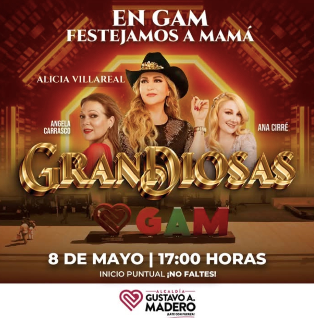 Alicia Villarreal, famosas, escenario