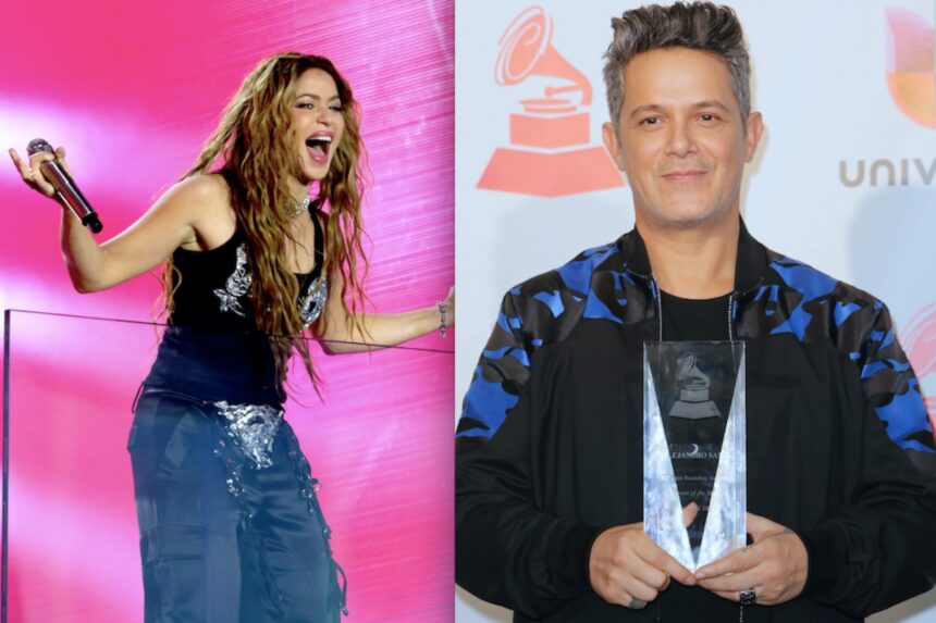 Shakira, Alejandro Sanz, música