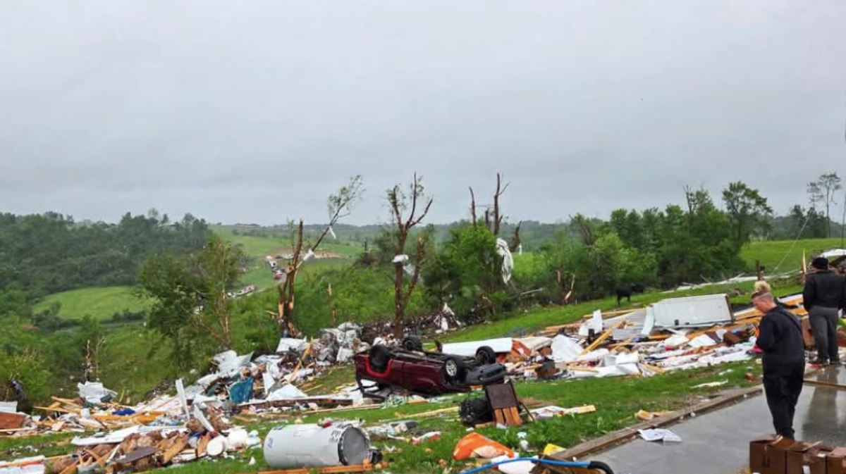 tornado, Kentucky, clima