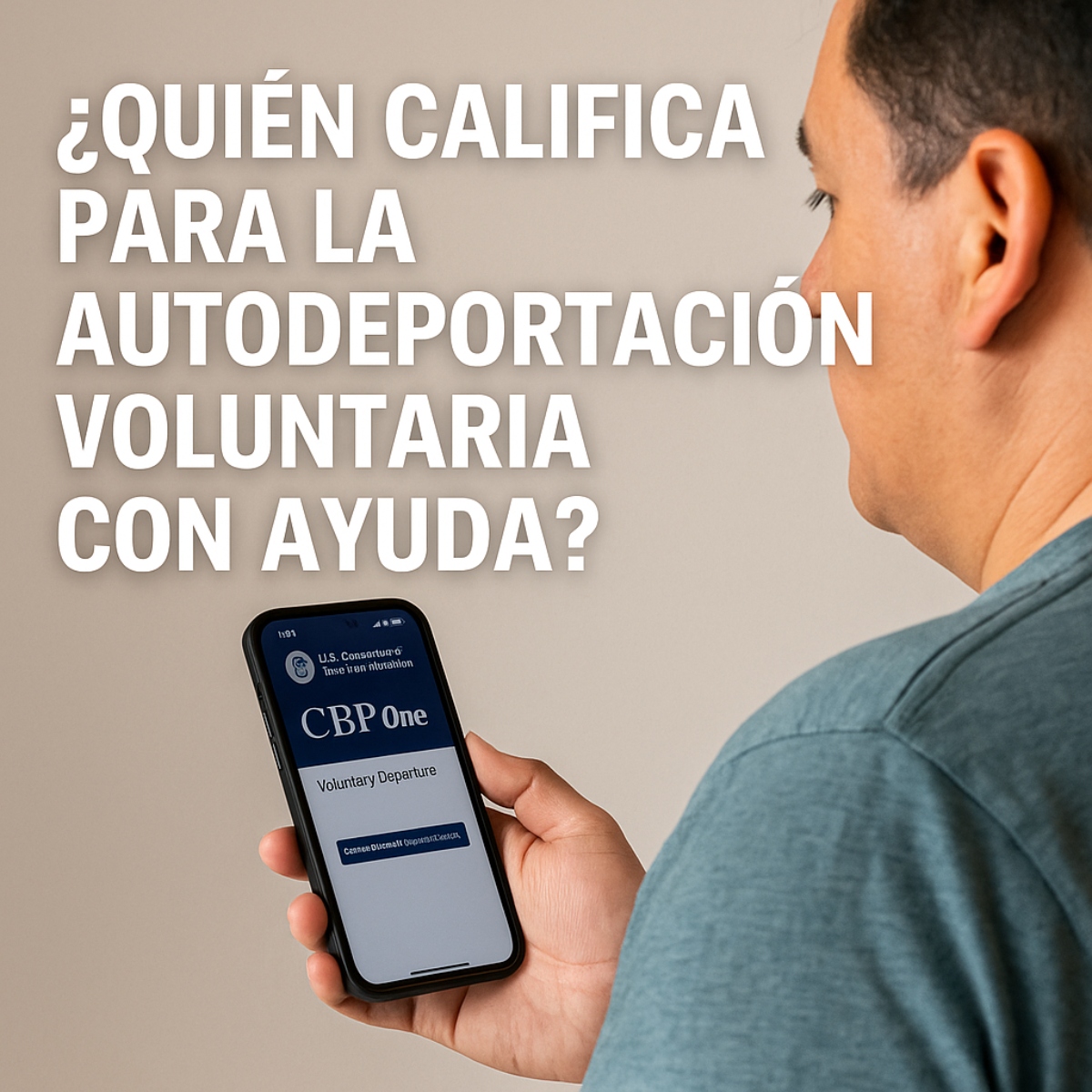 autodeportación voluntaria con ayuda, autodeportación voluntaria, CBP Home, inmigrantes, QuéOnnda