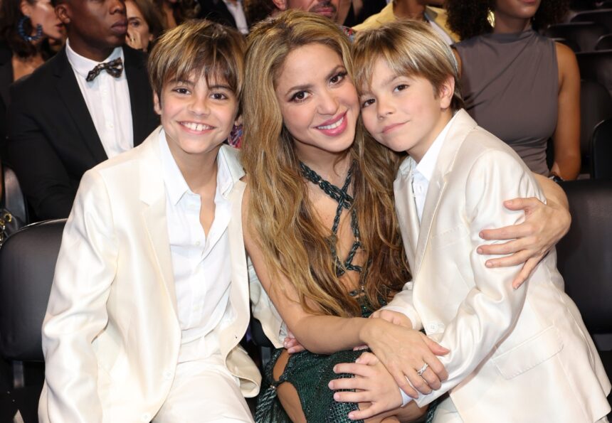 debut musical hijos Shakira, hijos Shakira, Shakira, Sasha Piqué, Milán Piqué, QuéOnnda