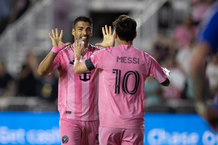 Messi y Suárez