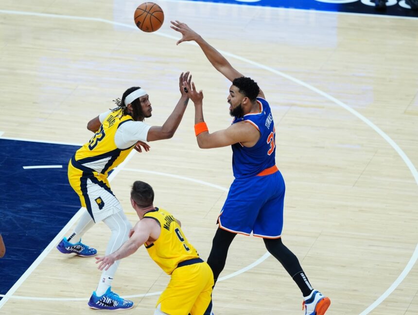 Towns Knicks remontada Pacers, Knicks, Pacers, Karl-Anthony Towns, QuéOnnda