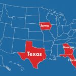 leyes contra los inmigrantes, Texas, Georgia, Florida, Iowa, estados contra inmigrantes