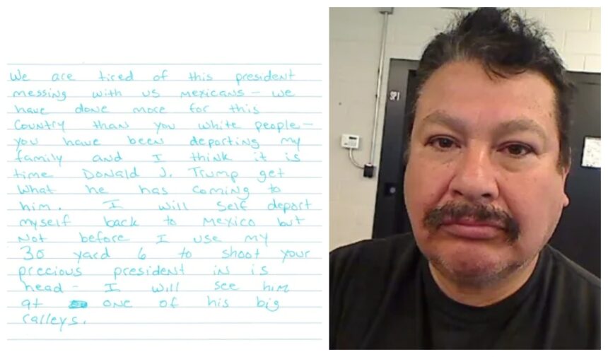 Mexicano amenaza a Trump, Ramón Morales Reyes, inmigrante amenaza a Trump, Trump, QuéOnnda