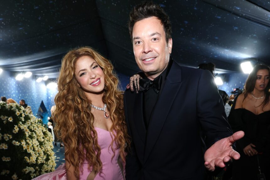 Shakira Jimmy Fallon, Shakira, Jimmy Fallon, Hips Don't Lie, QuéOnnda