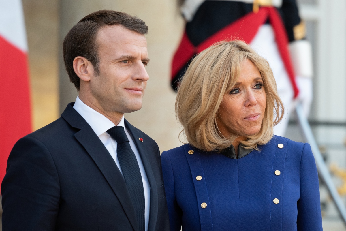 Francia, Emmanuel Macron, esposa