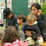 policía, ley, custodia