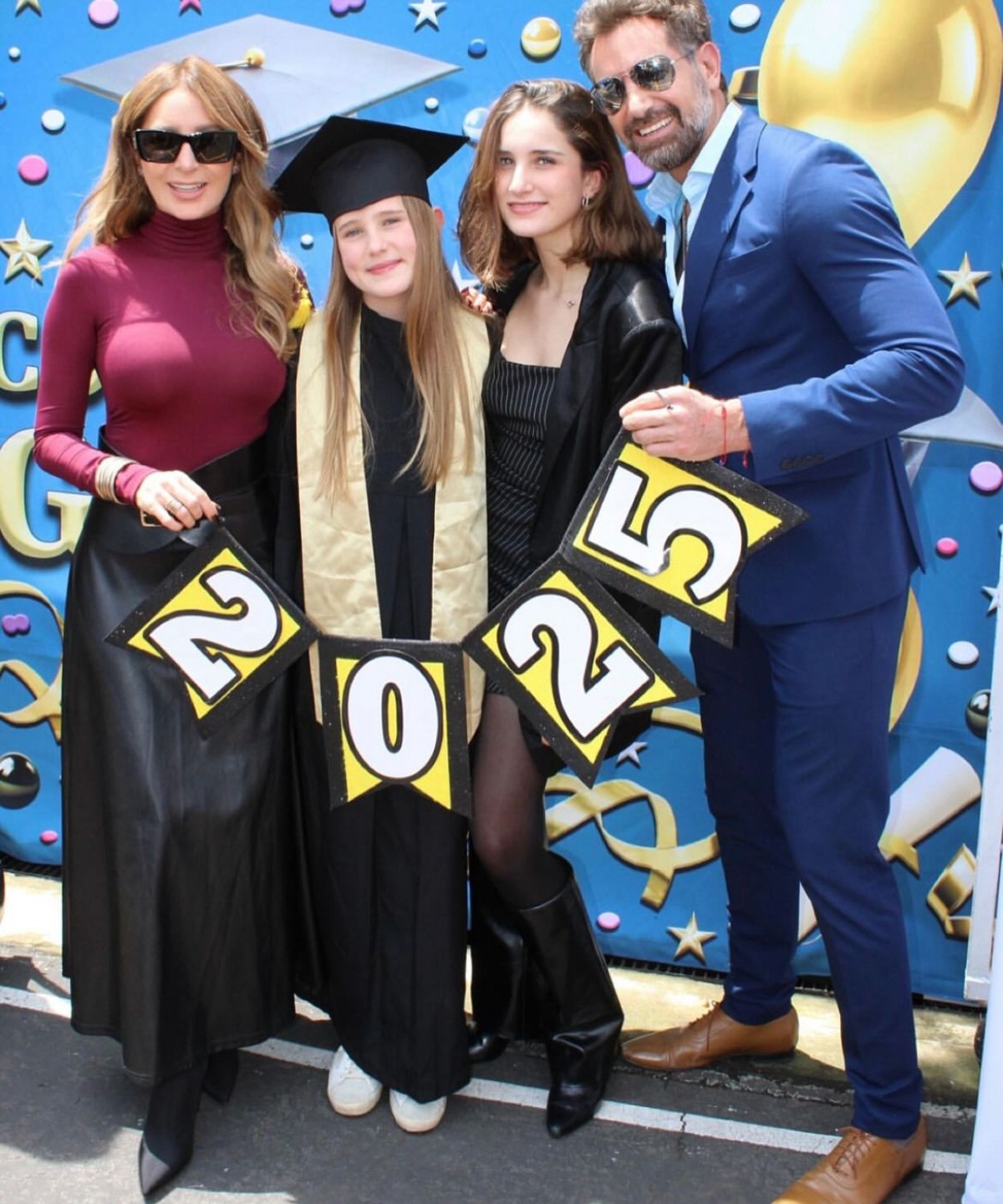 Geraldine Bazán, Gabriel Soto, famosos