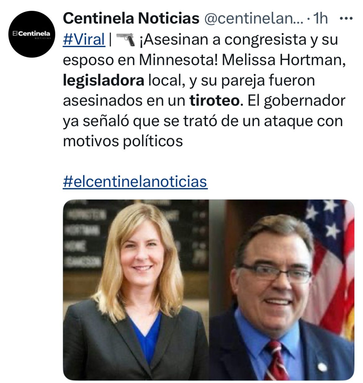 asesinato, legisladora