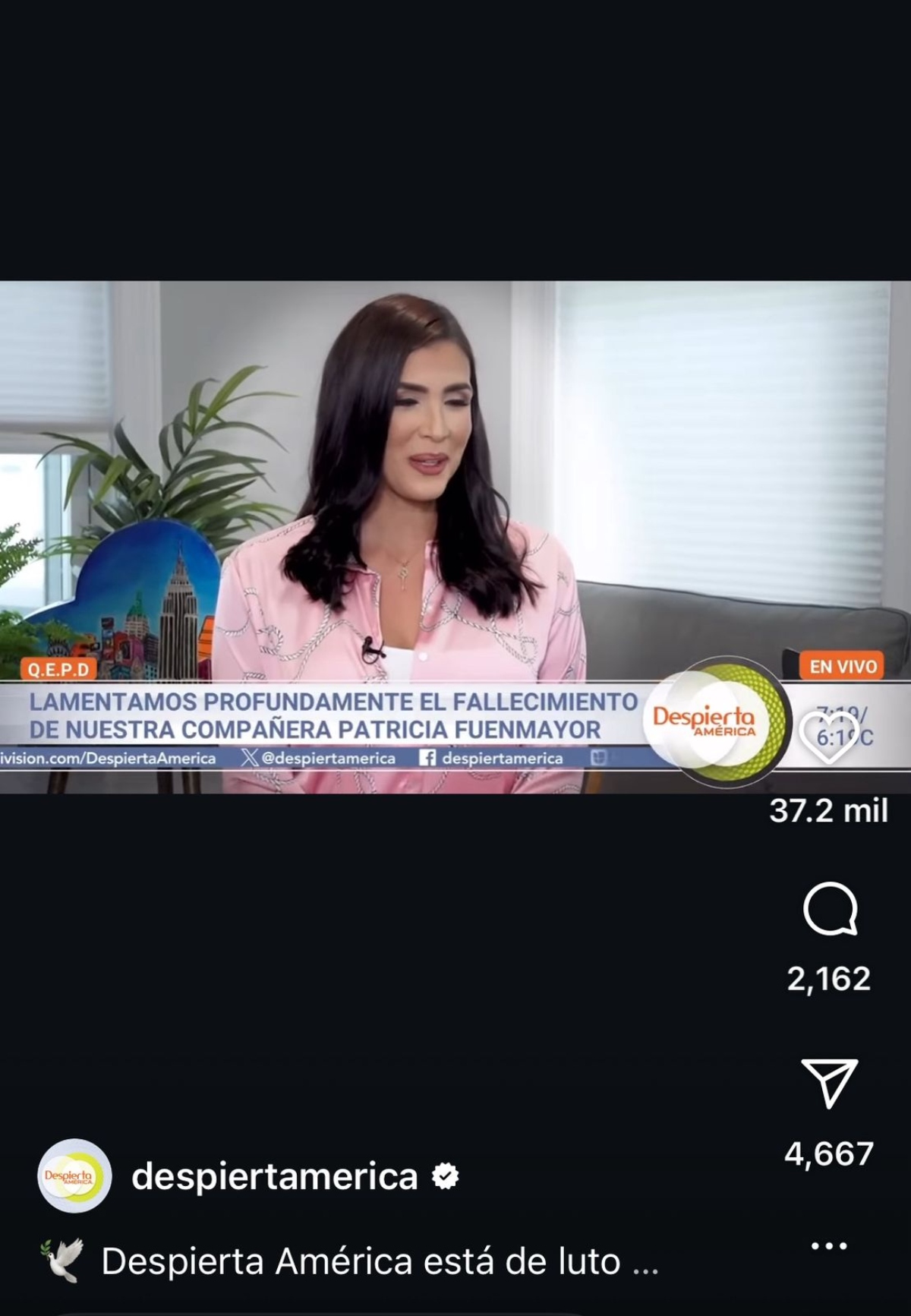 Patricia Fuenmayor, Despierta América