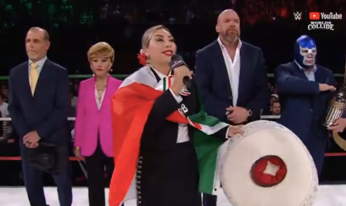 Deyra Barrera, Himno Nacional
