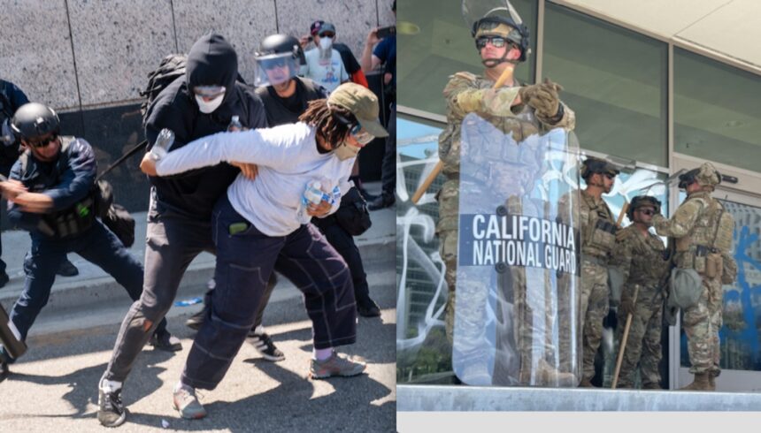 Los Ángeles, marines, redadas