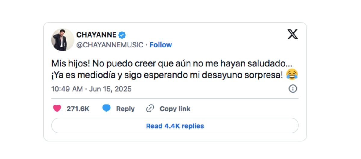 Chayanne, música