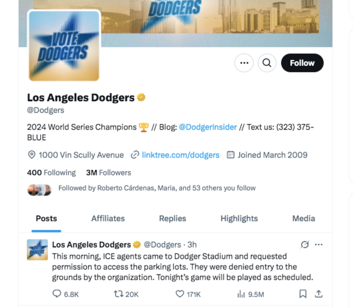 Dodgers, stadium, ICE, raids
